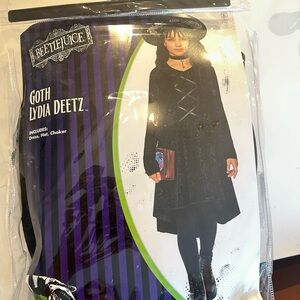 Girls Lydia Deetz Costume - NWT